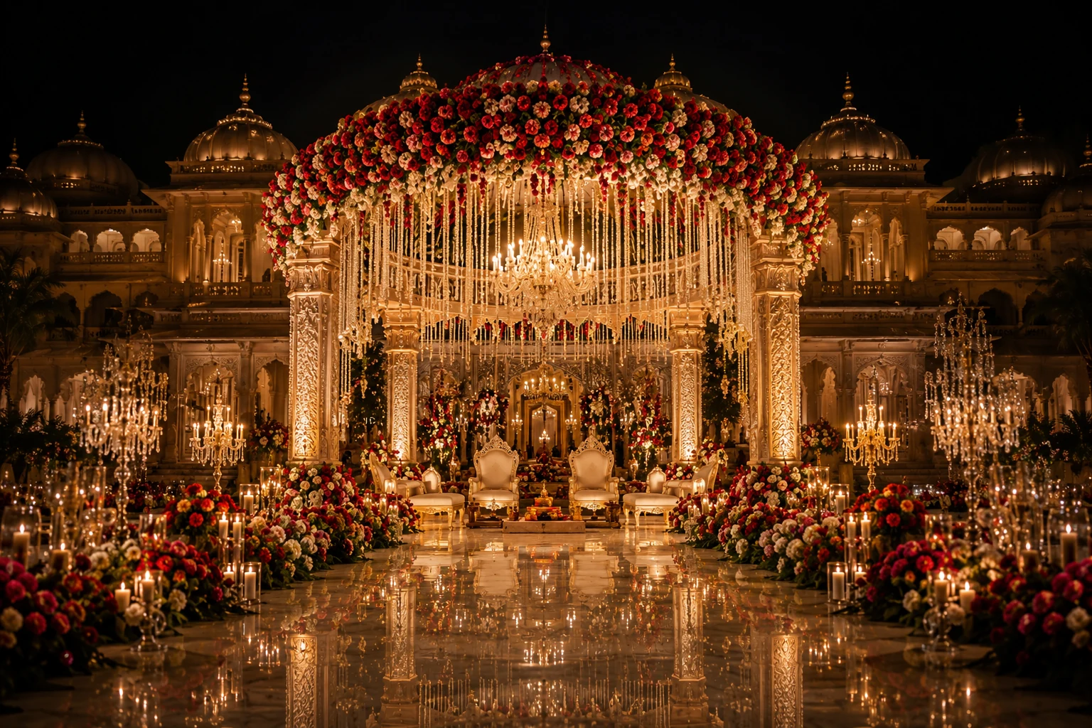 Luxury Indian wedding celebration by Evara Affairs